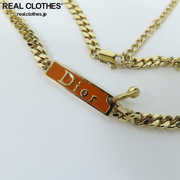 Christian Dior/クリスチャンディオール ロゴID/喜平チェーン