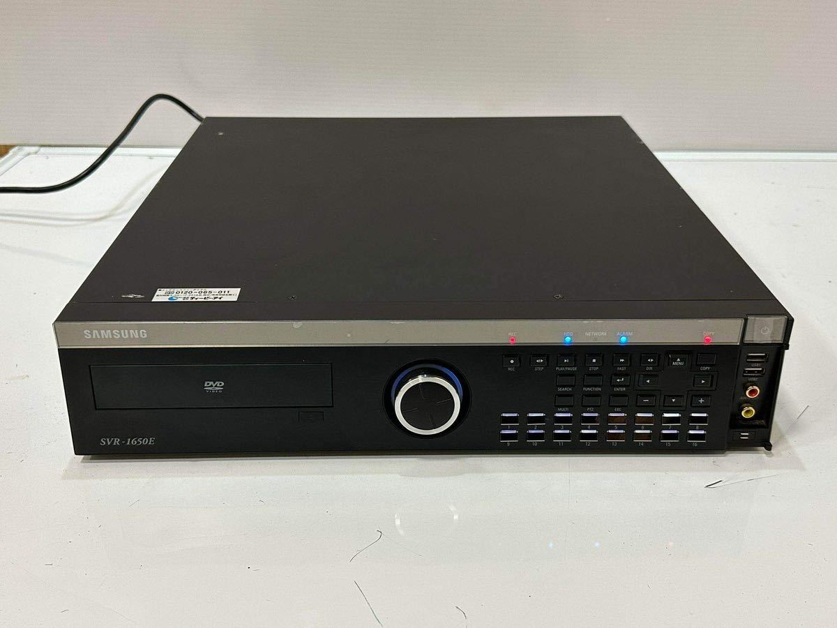 SAMSUNG サムスン Premium Security SVR-1650E CCTV(監視カメラ)用HDDレコーダー 動作確認済み 