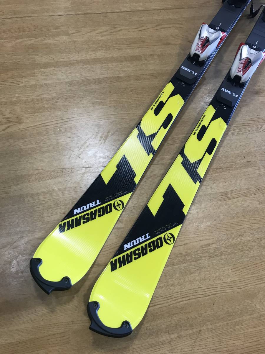 オガサカトライアンSL & マーカーcomp16 オガサカ スキー板