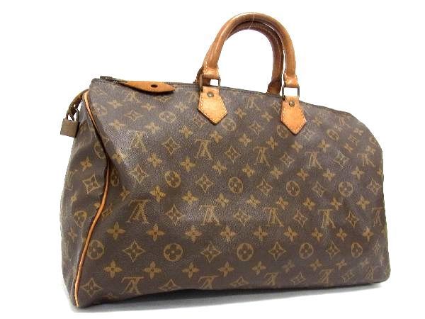 1円 LOUIS VUITTON ルイヴィトン M41522 モノグラム スピーディ40