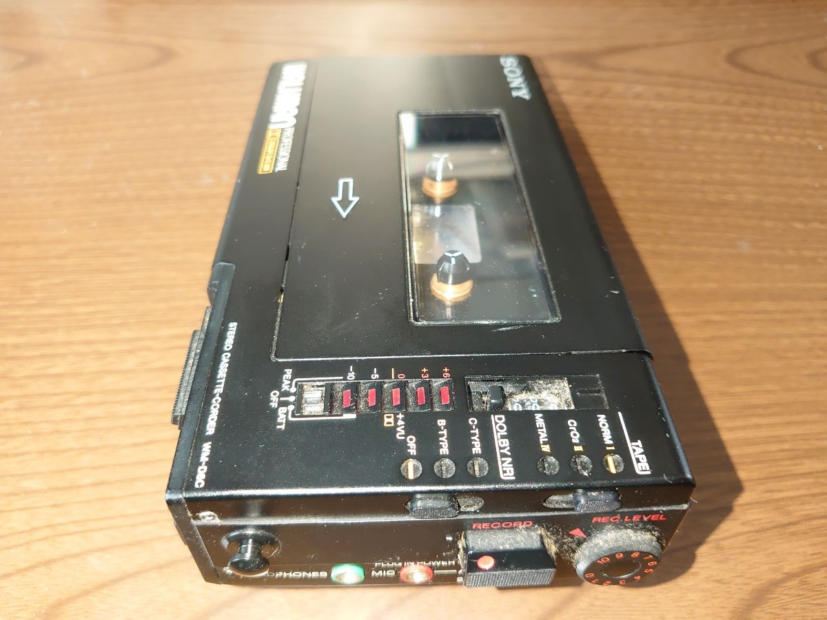 SONY ウォークマンプロフェッショナル WM-D6C レストアベース、部品