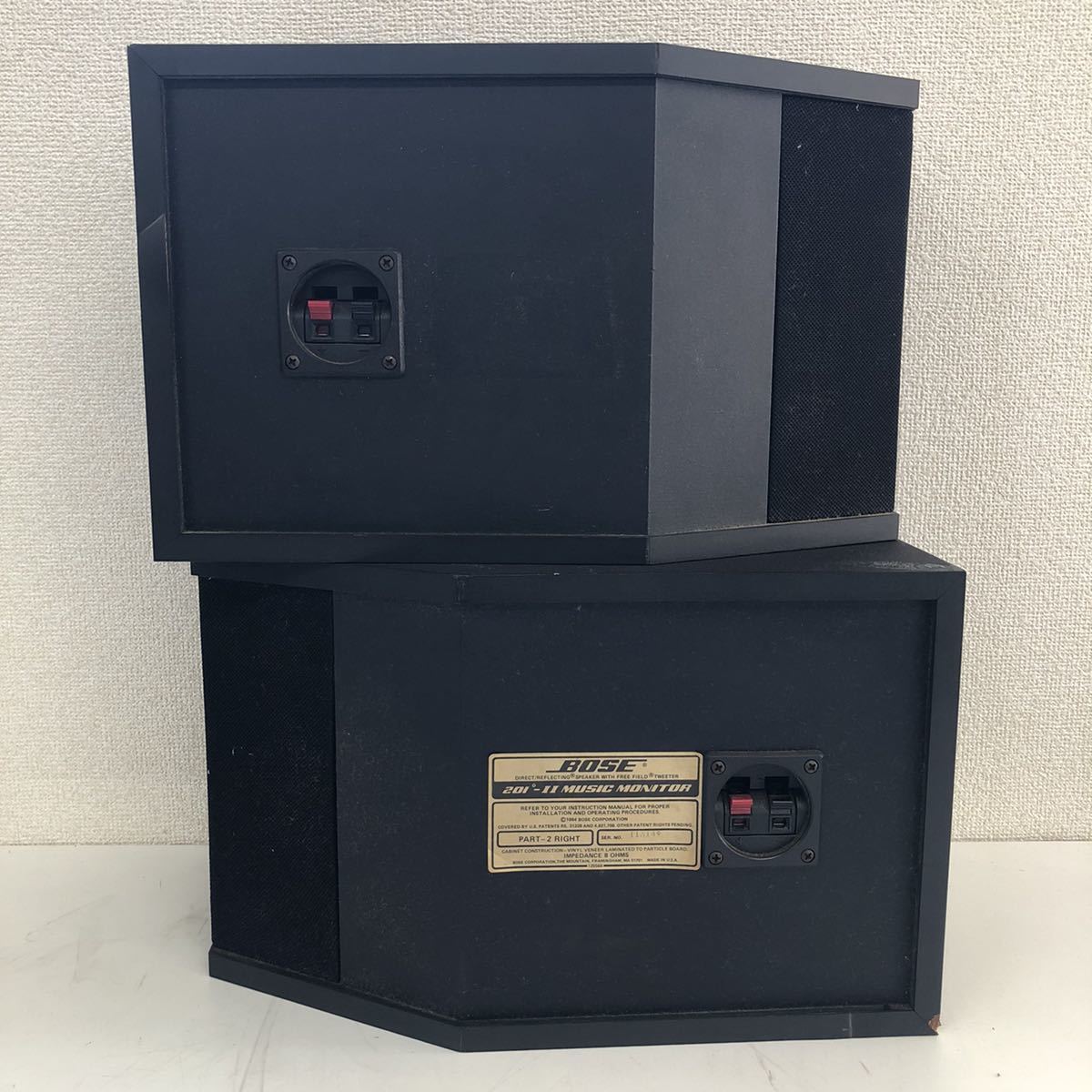 Id-1] BOSE 201 Ⅱ MUSIC MONITOR スピーカーセット ポーズ モニター