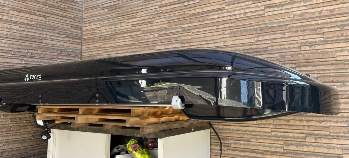 手渡し限定 TERZO/ルーフボックス ローライダーフレックスコンパクト  