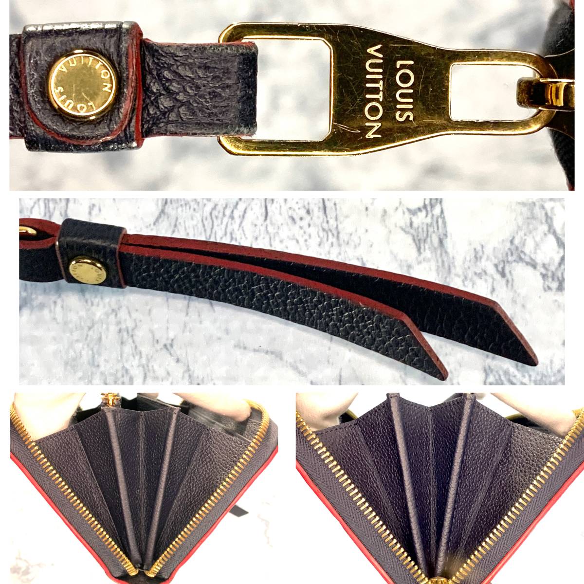 超美品】ルイ・ヴィトン ジッピー ウォレット モノグラム アンプラント 