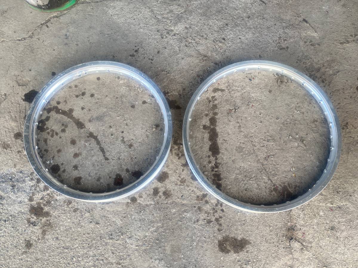CRF250R リム 1台分 検索＞ホイール 前後セット 純正 DID CR250L CR125