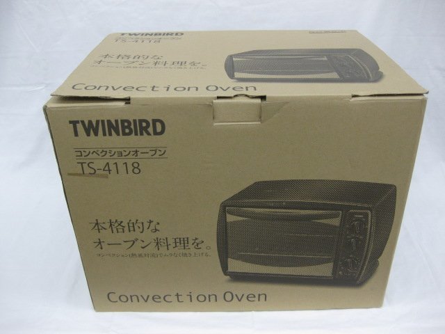 ★h☆☆未使用品　TWINBIRD　コンベンションオーブン　TS-4118