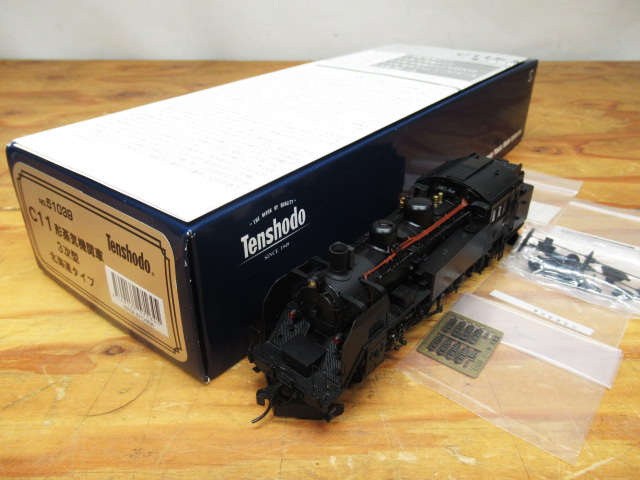 Tenshodo 天賞堂 51039 C11形蒸気機関車 3次型 北海道タイプ HOゲージ 鉄道模型 管理23D0407F-V01 天賞堂 3次型 0 中古 天賞堂の51039 セット