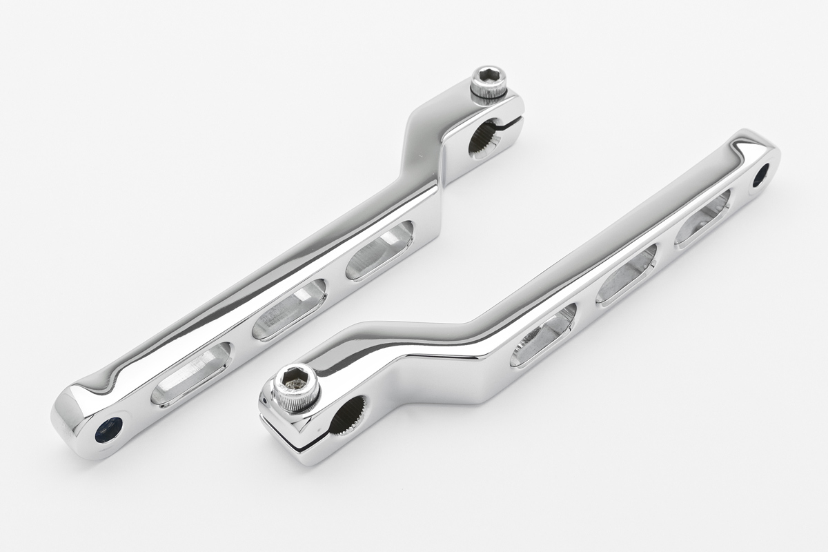 【ハーレー純正・本体のみ】 33600164 ビレットスタイル・ヒール＆トゥ・シフトレバー / クローム　'18～ FLソフテイル