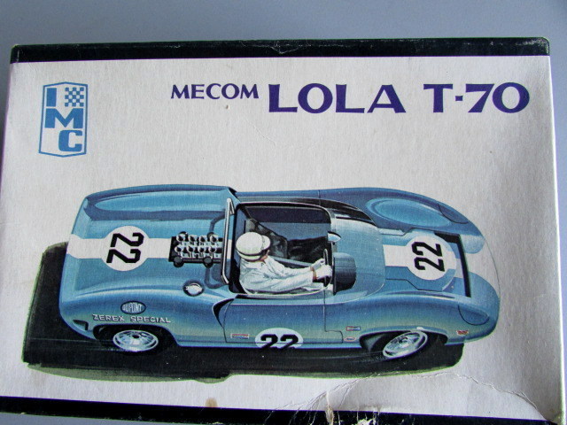 U.S.A. プラモデル　1／25（メーカー＝IMC）ローラTー70　No.108-200　未使用