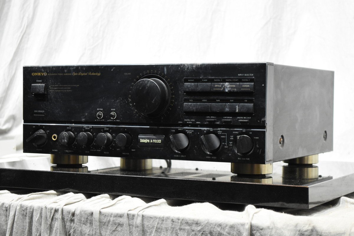 ONKYO integra A-701XD アンプ ブラック ONKYO Integra A-701XDの仕様