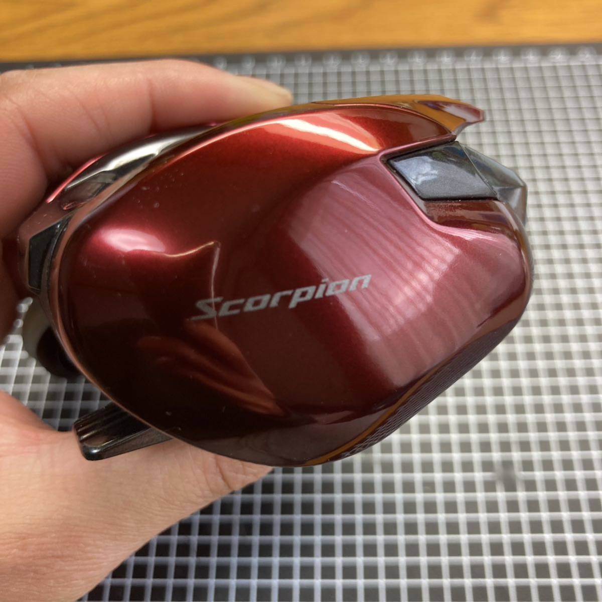 【美品】19スコーピオンMGL 151HG 左ハンドル XGギア付き　箱あり　シマノ_4