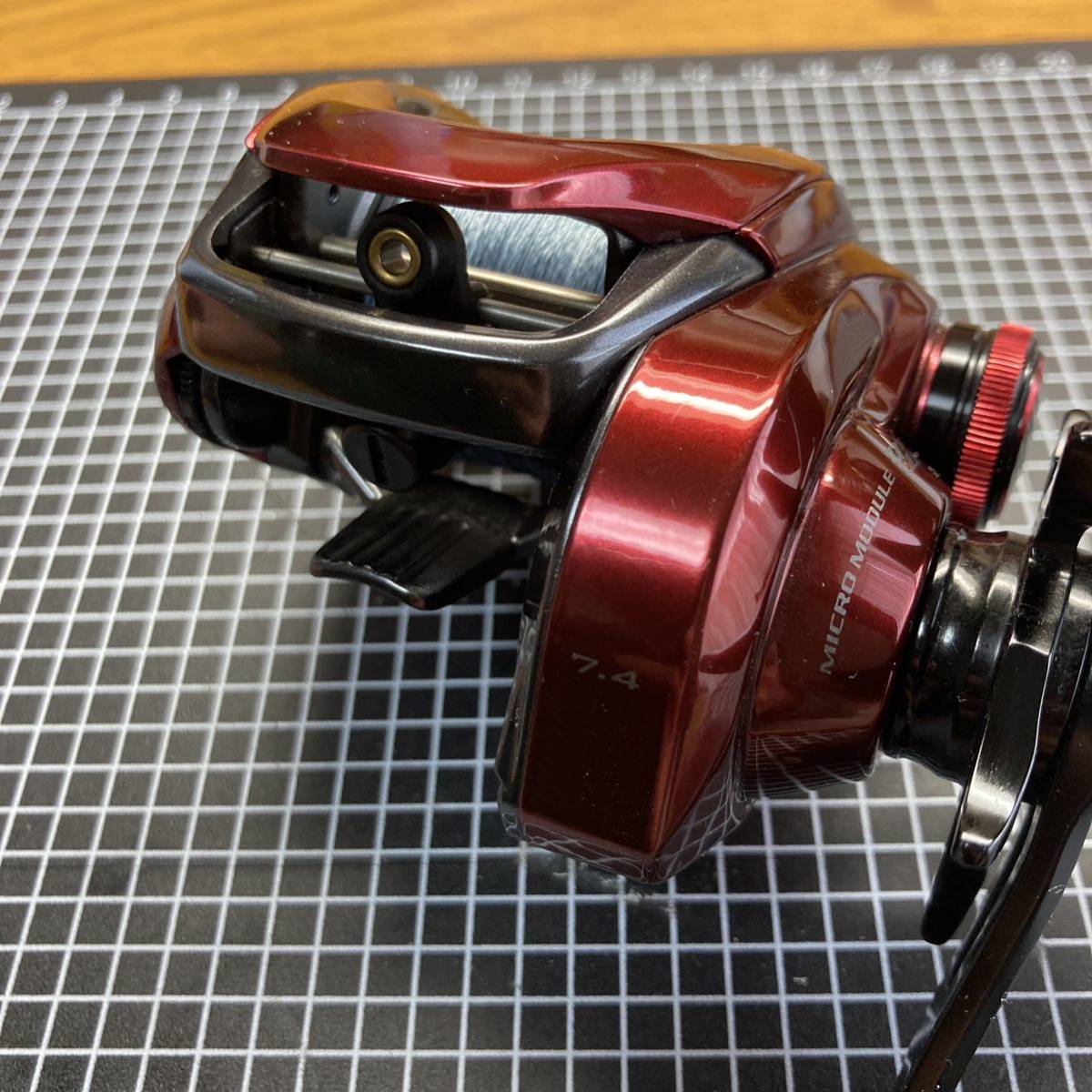 【美品】19スコーピオンMGL 151HG 左ハンドル XGギア付き　箱あり　シマノ_5