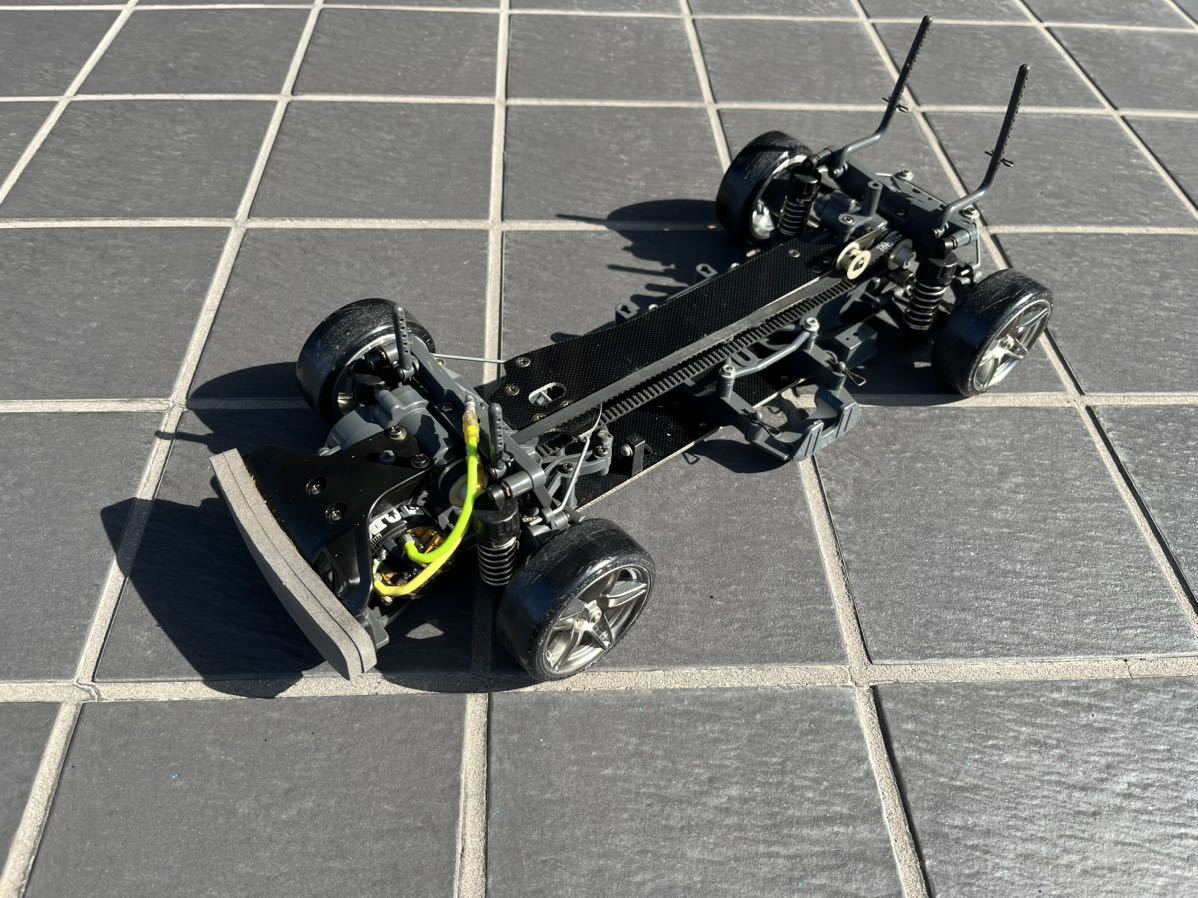 絶版!!タミヤ TA03F PRO!!中古品!!ジャンク!! タミヤ TA03 シャーシ