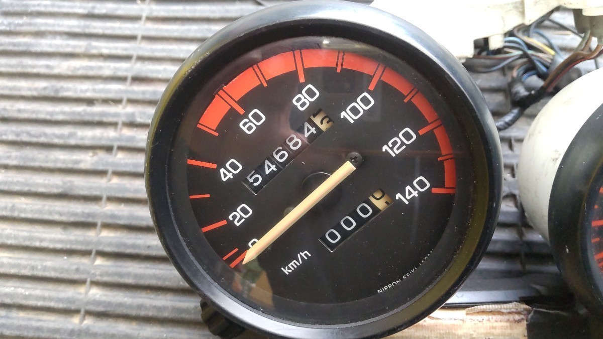 ヤマハ TZR125 純正 メーター TZ125 スピードメーター&タコメーター  