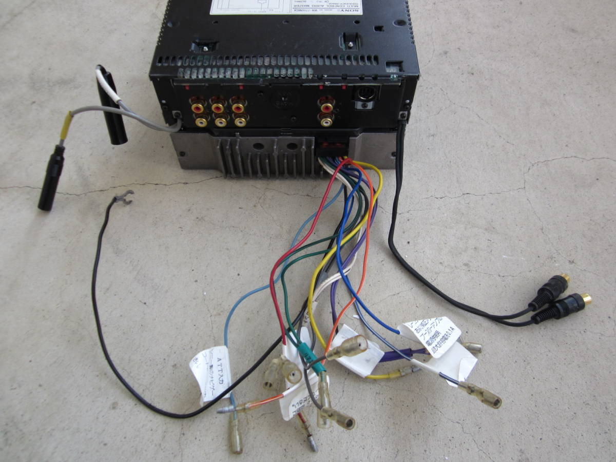 WX-7700MDX CD MD SONY AUX ソニー - Yahoo!オークション 2DIN Player