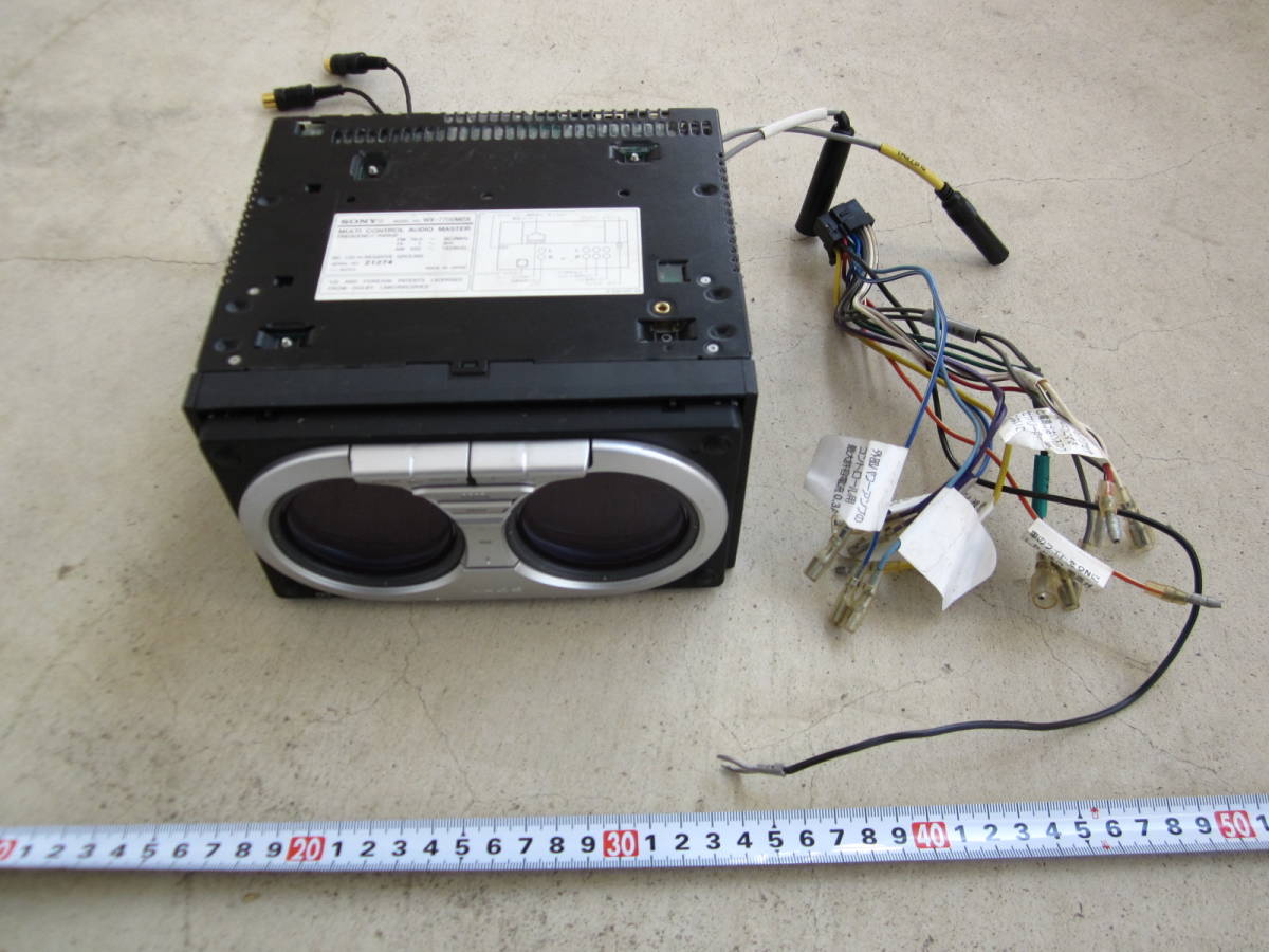 WX-7700MDX CD MD SONY AUX ソニー - Yahoo!オークション 2DIN Player