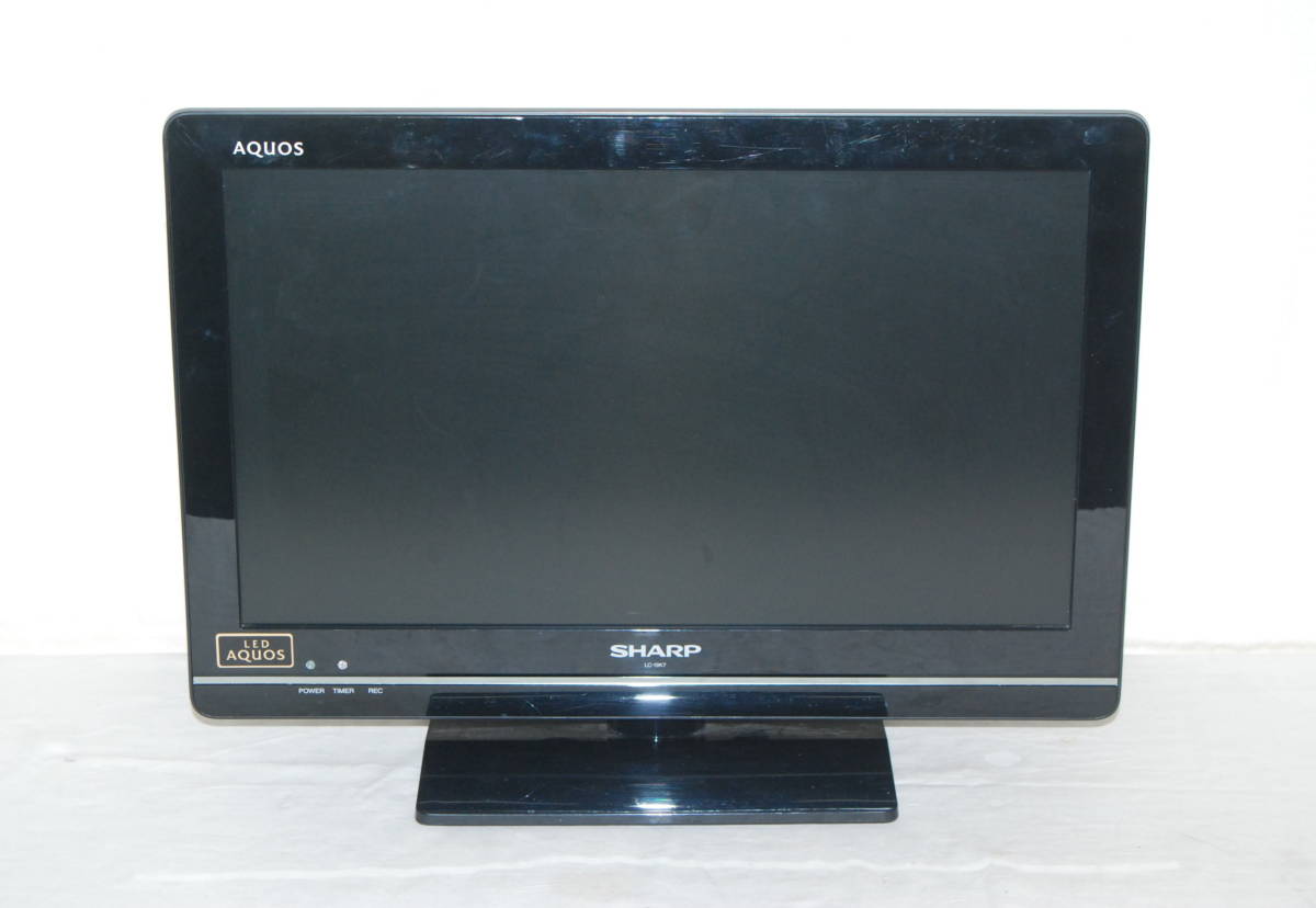 SHARPシャープ19V型ハイビジョン 液晶テレビAQUOS LC-19VK20