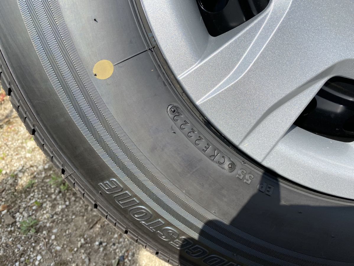 新車外し ハイエース 純正ホイール＆タイヤセット 195/80R15 105/107N