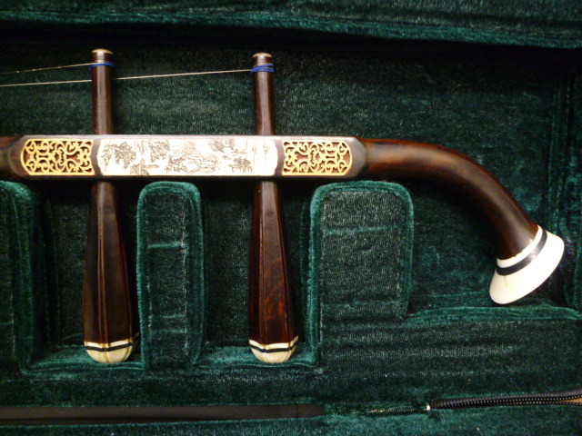 万菊根明清老红木二胡（专业演奏级） ＃29191 中国蘇州 万菊