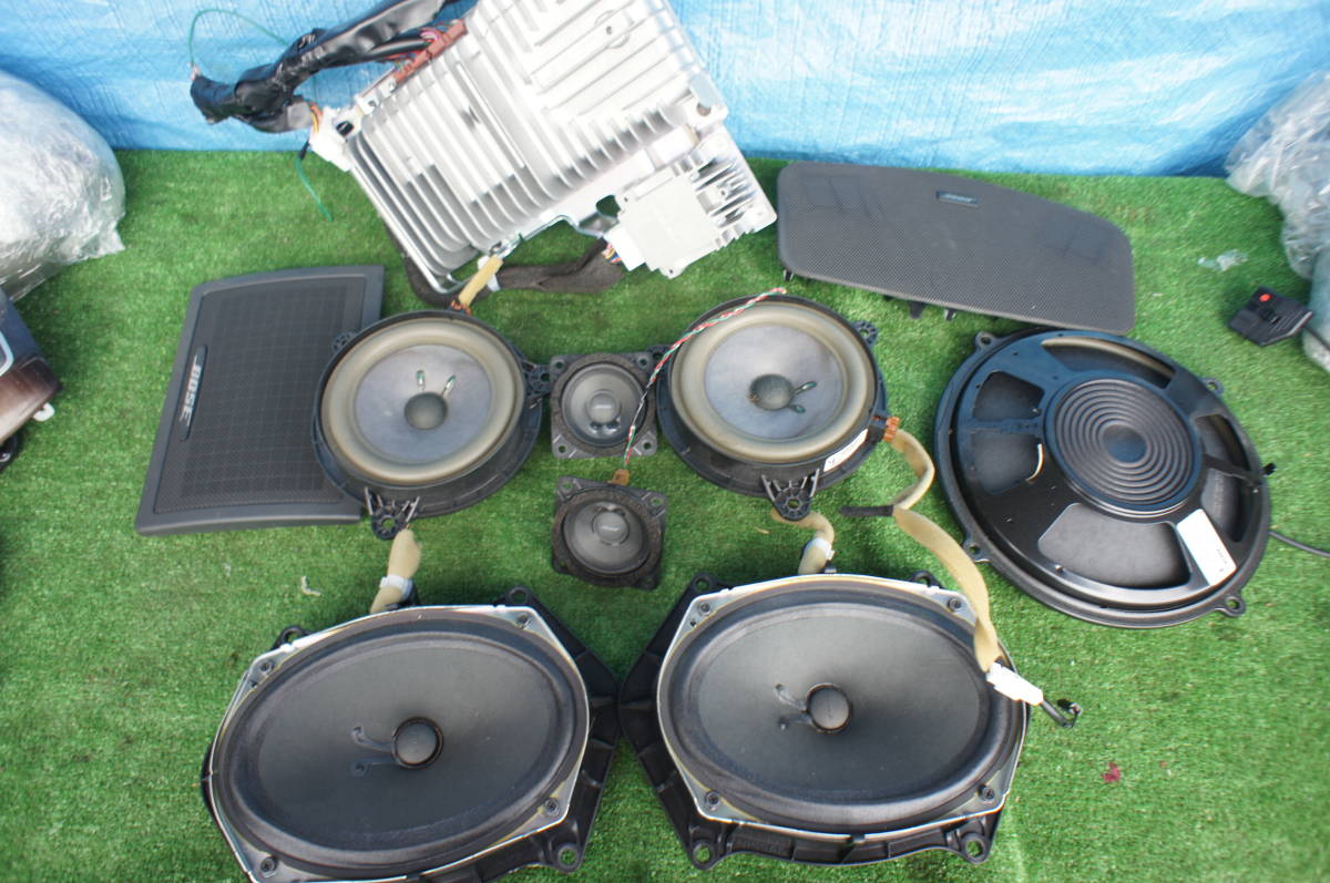 KY51 フーガ 純正 BOSE スピーカー ウーハー ツイーター アンプセット