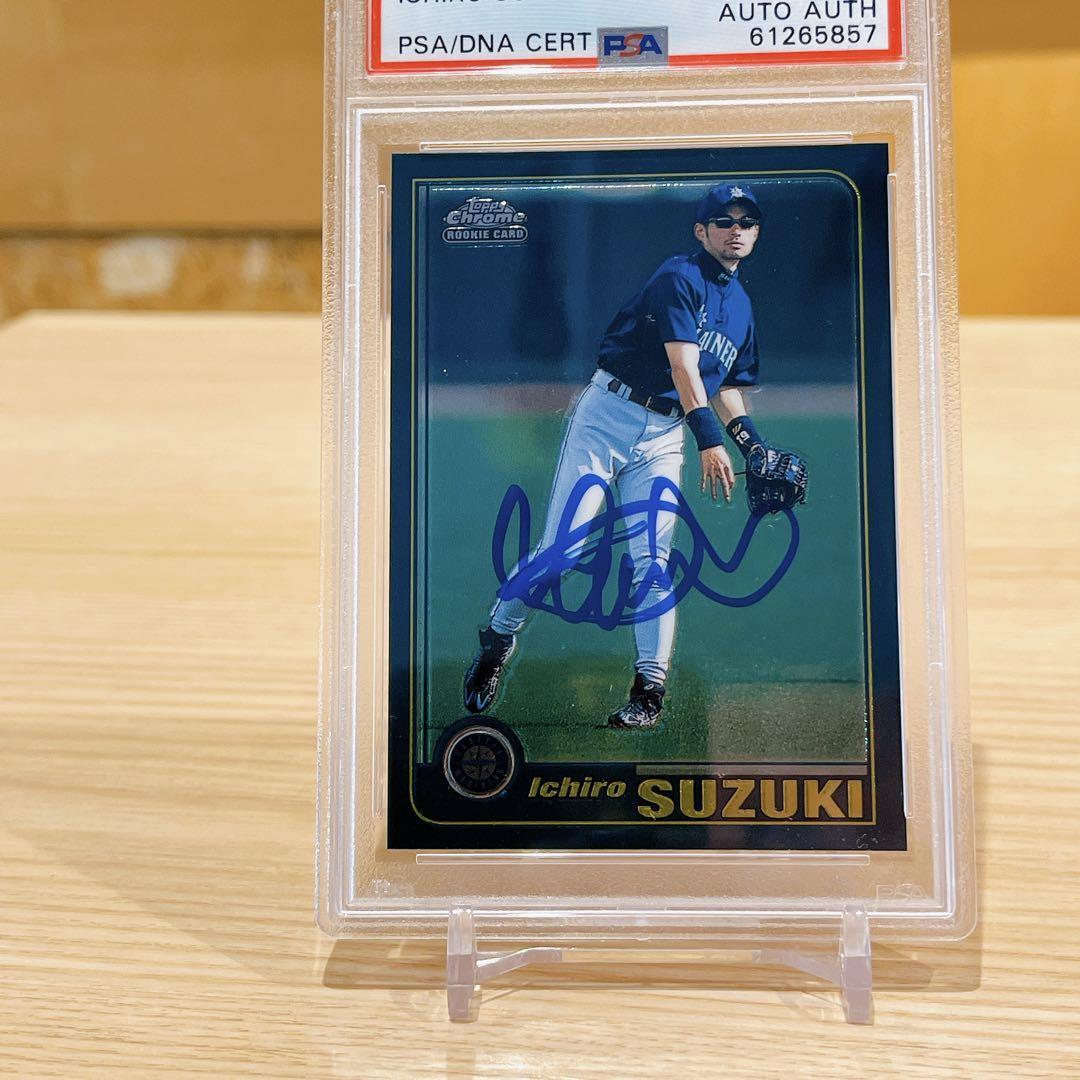 ☆イチロー ☆直筆サイン☆ルーキー カード2001 Topps Chrome #T266
