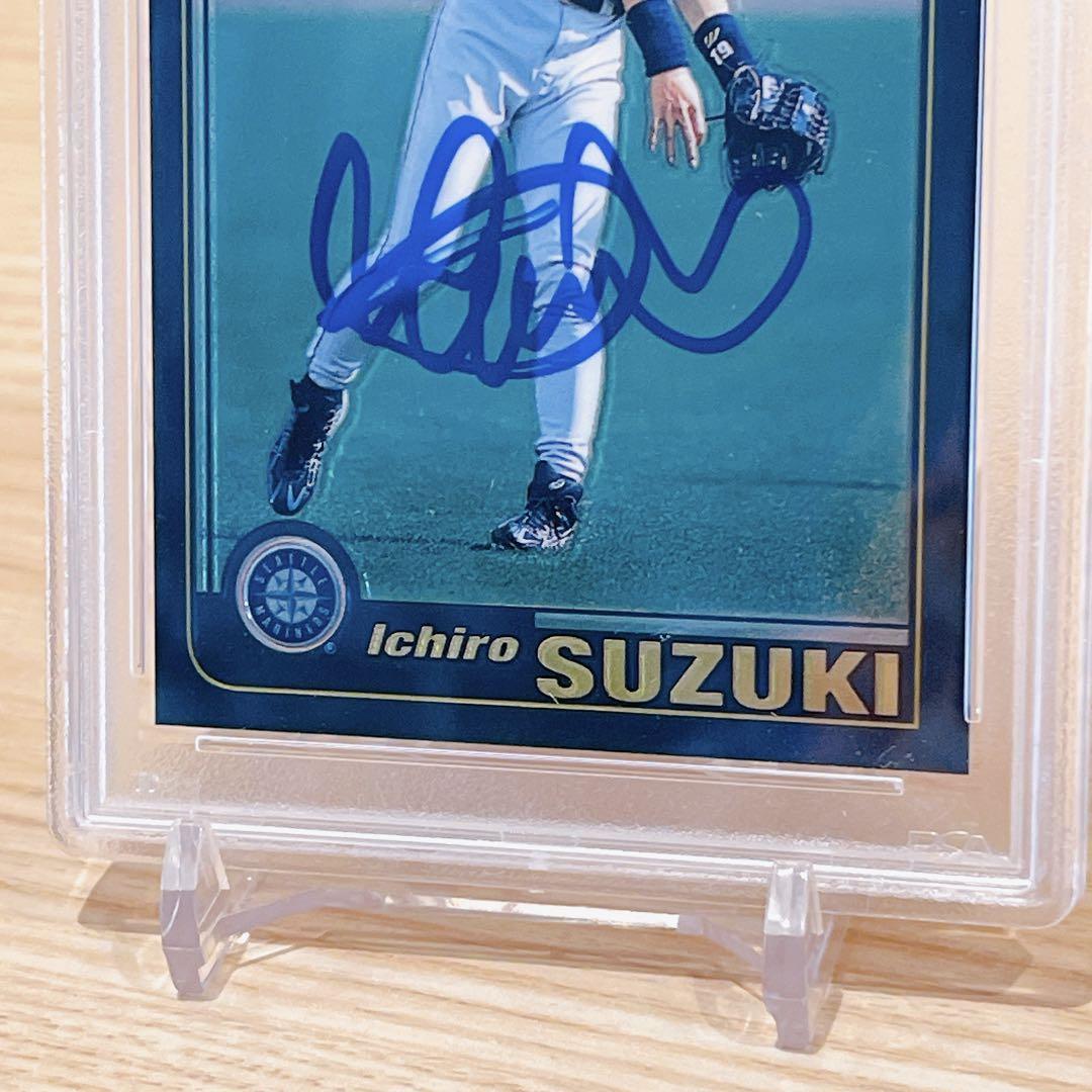 ☆イチロー ☆直筆サイン☆ルーキー カード2001 Topps Chrome #T266
