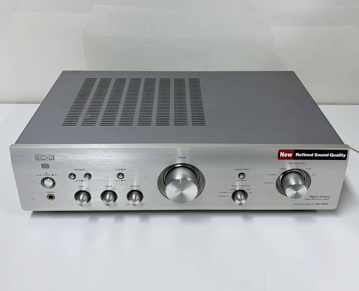 DENON PMA-390Ⅱ プリメインアンプ リモコン付属 中古現状品 DENON デノン PMA-390SE プリメインアンプ 中古 プリメインアンプ