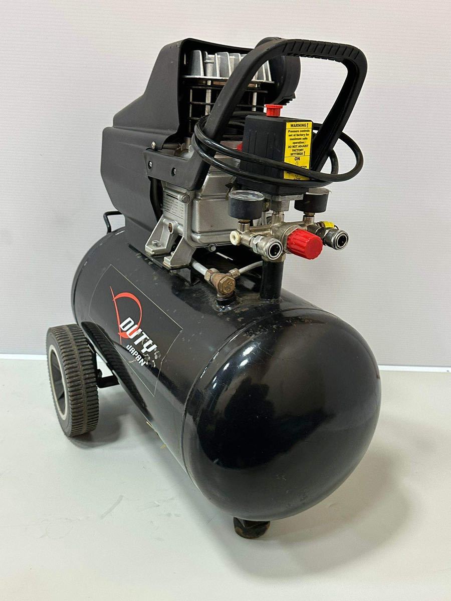 DUTY JAPAN ハイスピードモーター搭載 横型オイルレスコンプレッサー 
