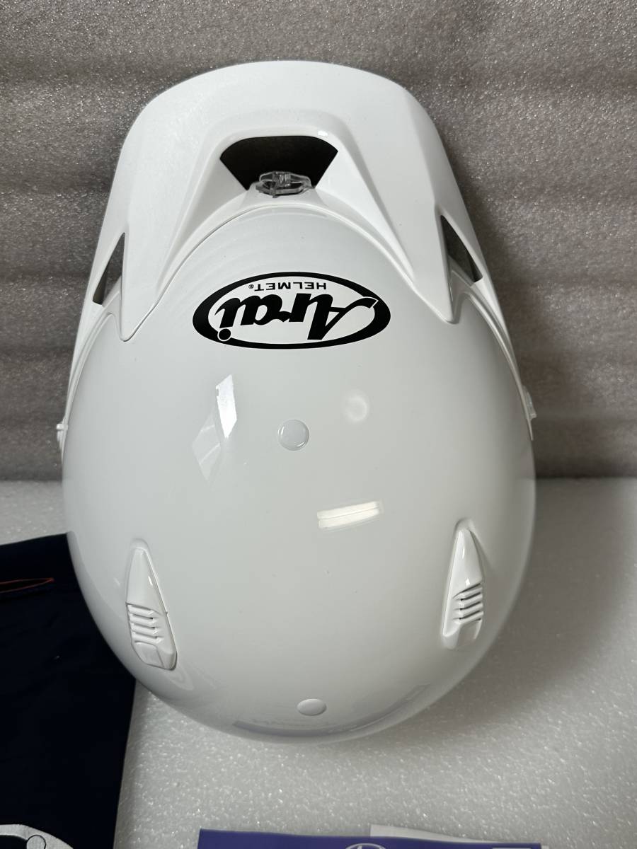 オフロード用ヘルメット Araiアライ ハイパーT サイズM(57.58cm)中古美 
