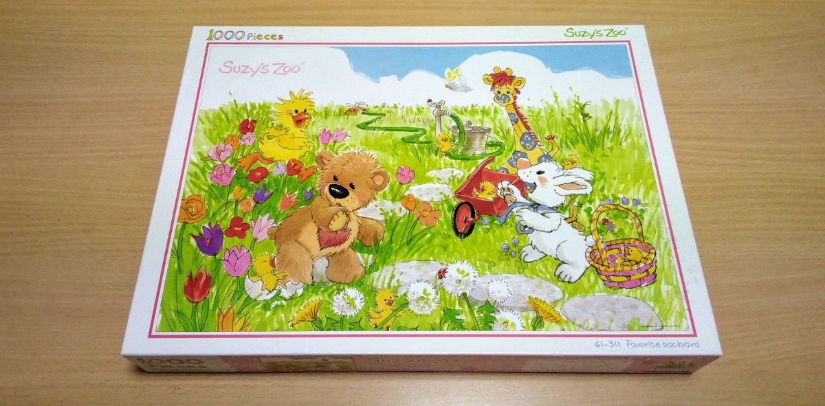 人気，本物保証 廃盤 スージーズー Suzy's Zoo Favorite backyard ジグソーパズル 1000ピース 品 BEVERLY(ジグソーパズル)｜売買されたオークション情報、yahooの商品情報をアーカイブ公開 - オークファン ジグソーパズル