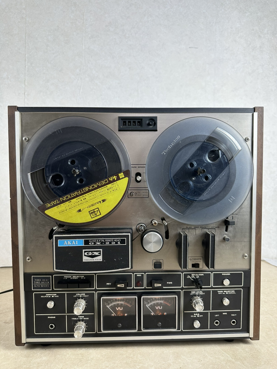AKAI オープンリールデッキ アカイ 修理報告 オーディオ機器の高価買取