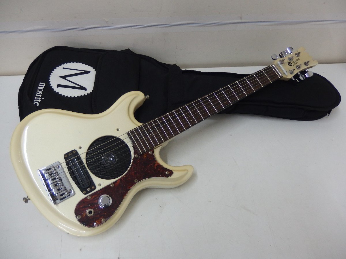 モズライト ミニ エレキギター ケース付き ★中古難有り（内蔵アンプ不良） Mosrite ミニエレキギター アンプ内蔵 モズライト ミニ エレキギター