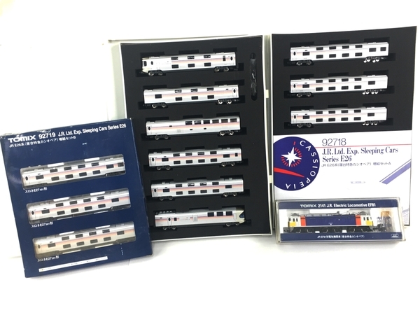 TOMIX 92717 92718 92719 2141 カシオペアセット 鉄道模型 N ジャンク