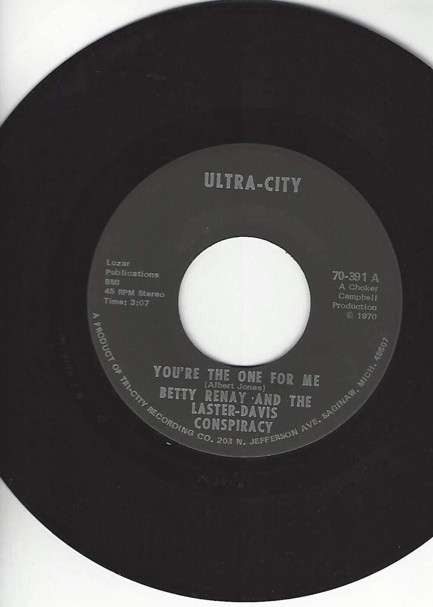 BETTY RENAY AND THE LASTER DAVIS CONSPIRACY- "Money / HONEY"- NORTHERN- NM 海外 即決