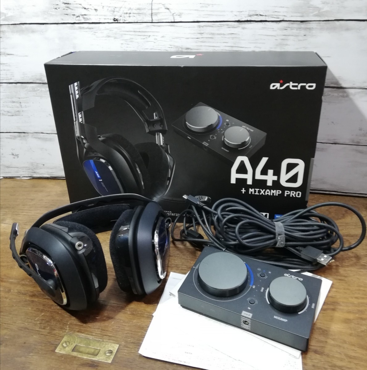 ASTRO Gaming A40 ゲーミングヘッドセット + MixAmp pro アンプ セット PS5 PS4 PC(ヘッドフォン)｜売買されたオークション情報、yahooの商品情報をアーカイブ公開 - オークファン その他