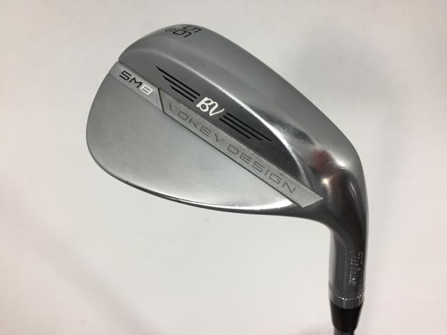 即決 中古 ボーケイ ウェッジ スピンミルド SM8 (ツアークロム)56.10S