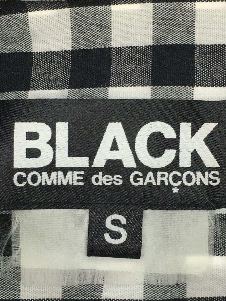 BLACK COMME des GARCONS◇ブラックコムデギャルソン/長袖シャツ/S 