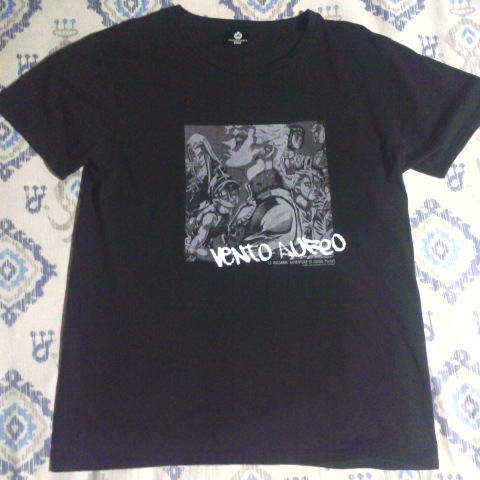 希少 ジョジョの奇妙な冒険 第5部 黄金の風 護衛チーム Tシャツ