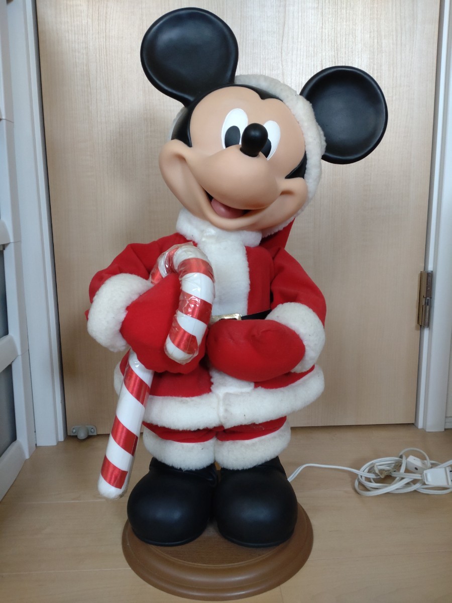 ミッキーマウス ビンテージ ソフビ 貯金箱