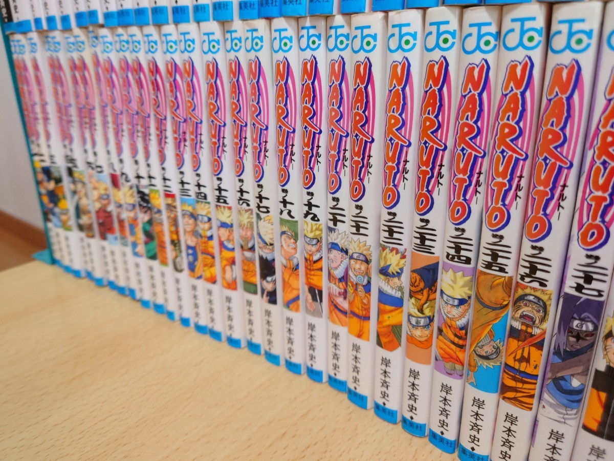 ナルト全巻セット1〜72巻 おまけ付き ナルト NARUTO 全巻セット 全72 だ