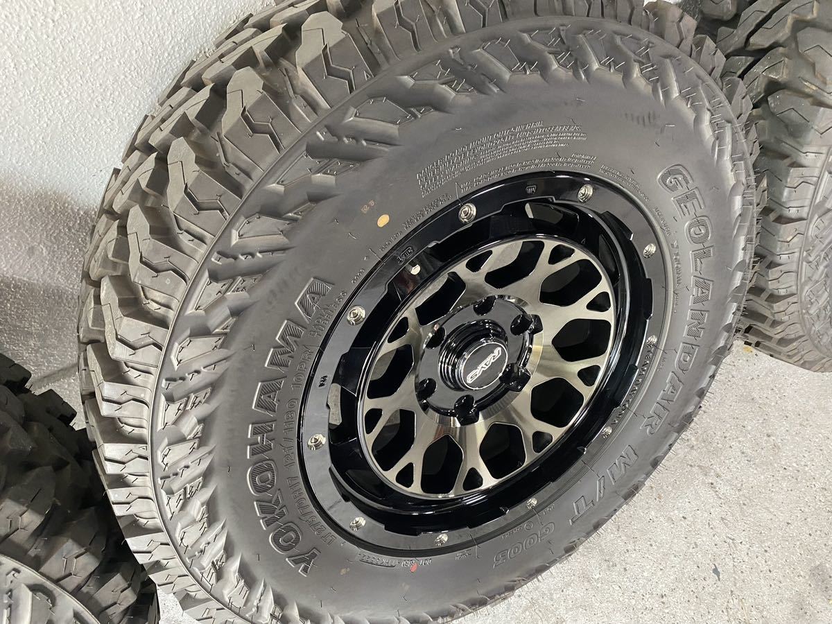 RAYS チームデイトナ M9 8J ET20 6H PCD 139.7 M/T 275 70R 17 