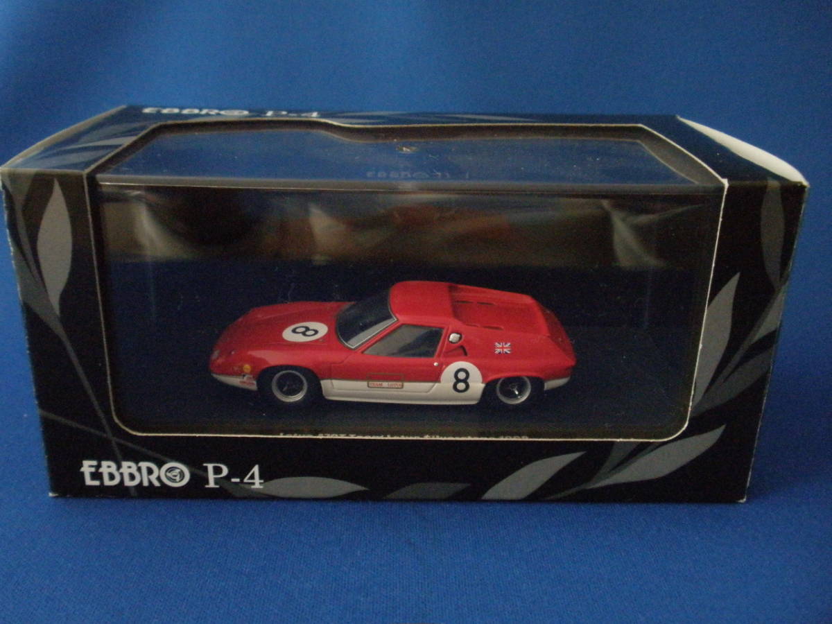 47GT 0 1⁄43 1 2 3 エブロ 1/43 ロータス 47GT チームロータス シルバー