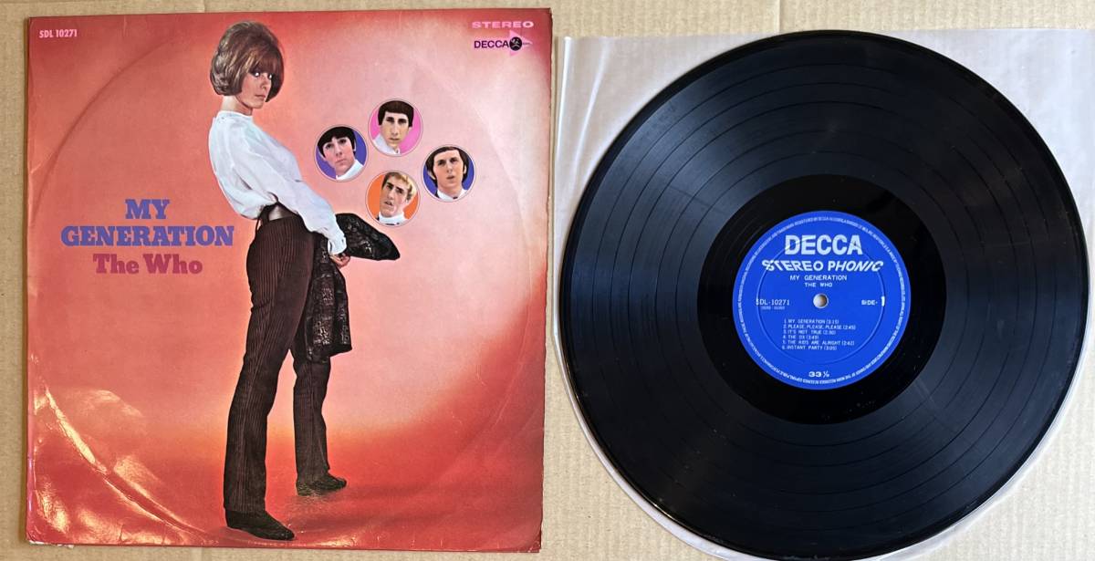 レコード The Who ⁄ My Generation US盤LP 2005再発盤