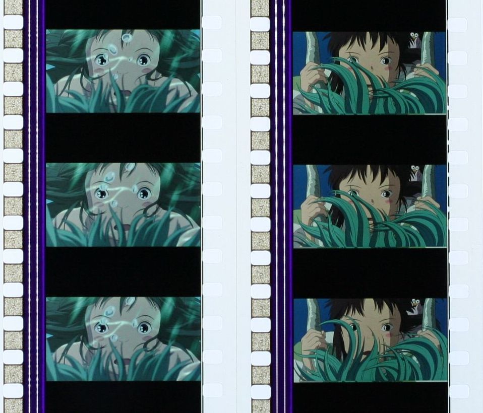 ☆1円～・6コマ/美品セット☆千と千尋の神隠し Spirited Away☆35mm 