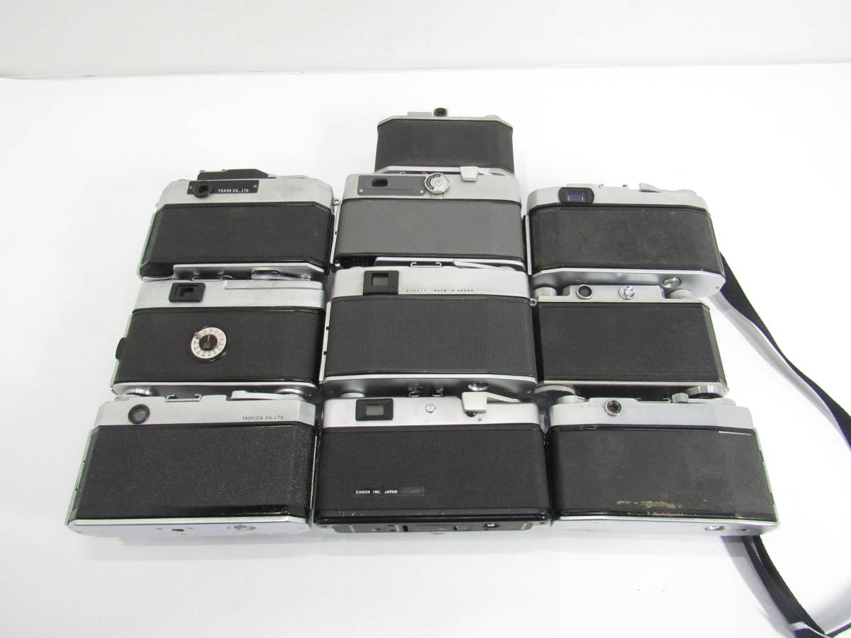 S-9729 レトロカメラ 10点 まとめセット ORYMPUS YASHICA TARON EYE 他