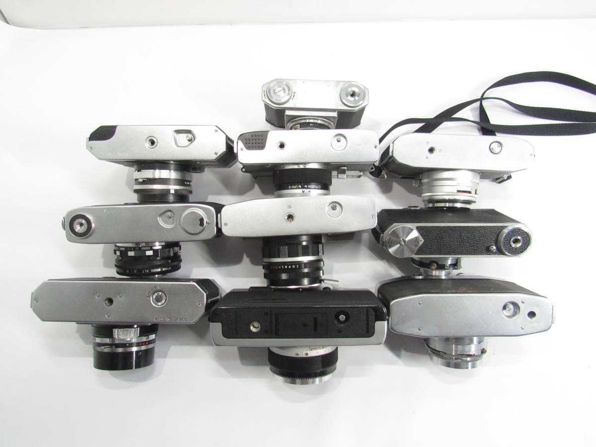 S-9729 レトロカメラ 10点 まとめセット ORYMPUS YASHICA TARON EYE 他