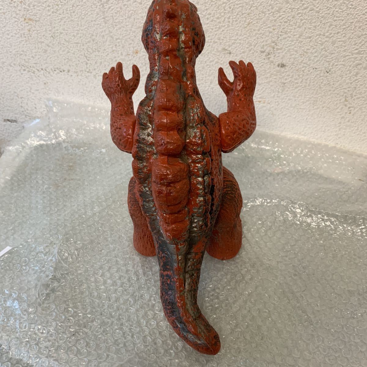 ゴジラ ソフビ パチ ポリ 当時物 ジャイアントゴジラ ブルマァク 昭和