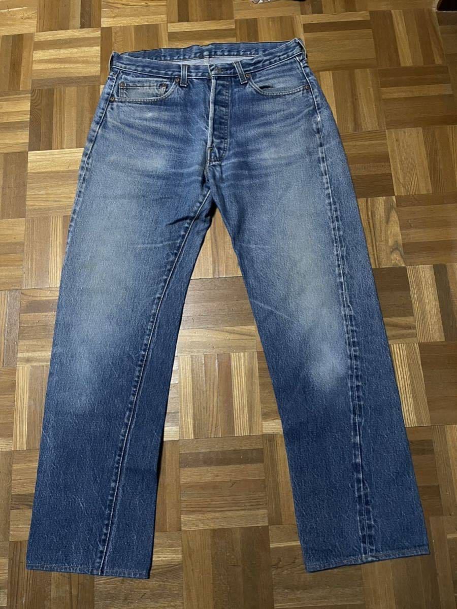 【安い，新品】 ビンテージ 501 赤耳 オリジナル W35 80s リーバイス USA製 ヒゲ ビッグE 66前期 XX 505 606 502 BIG E 1st 2nd 3rd(W35)｜売買されたオークション情報、yahooの商品情報をアーカイブ公開 - オークファン W35