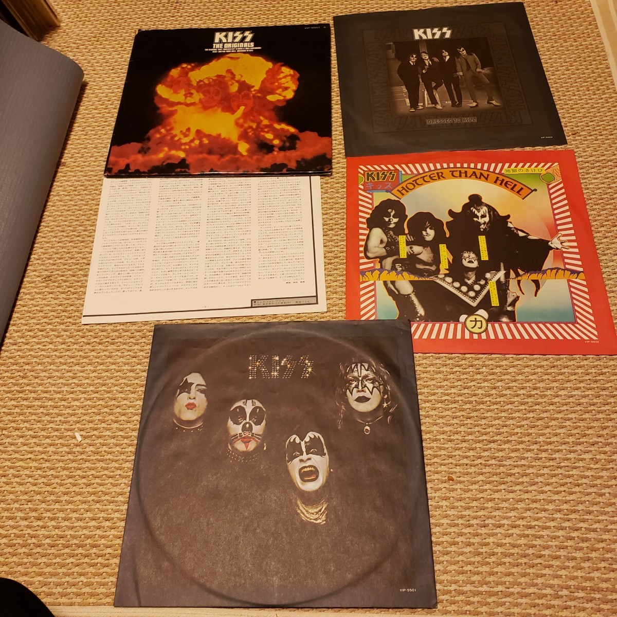 キッス kiss レコードセット アナログセット LP ALIVE ALIVEⅡ