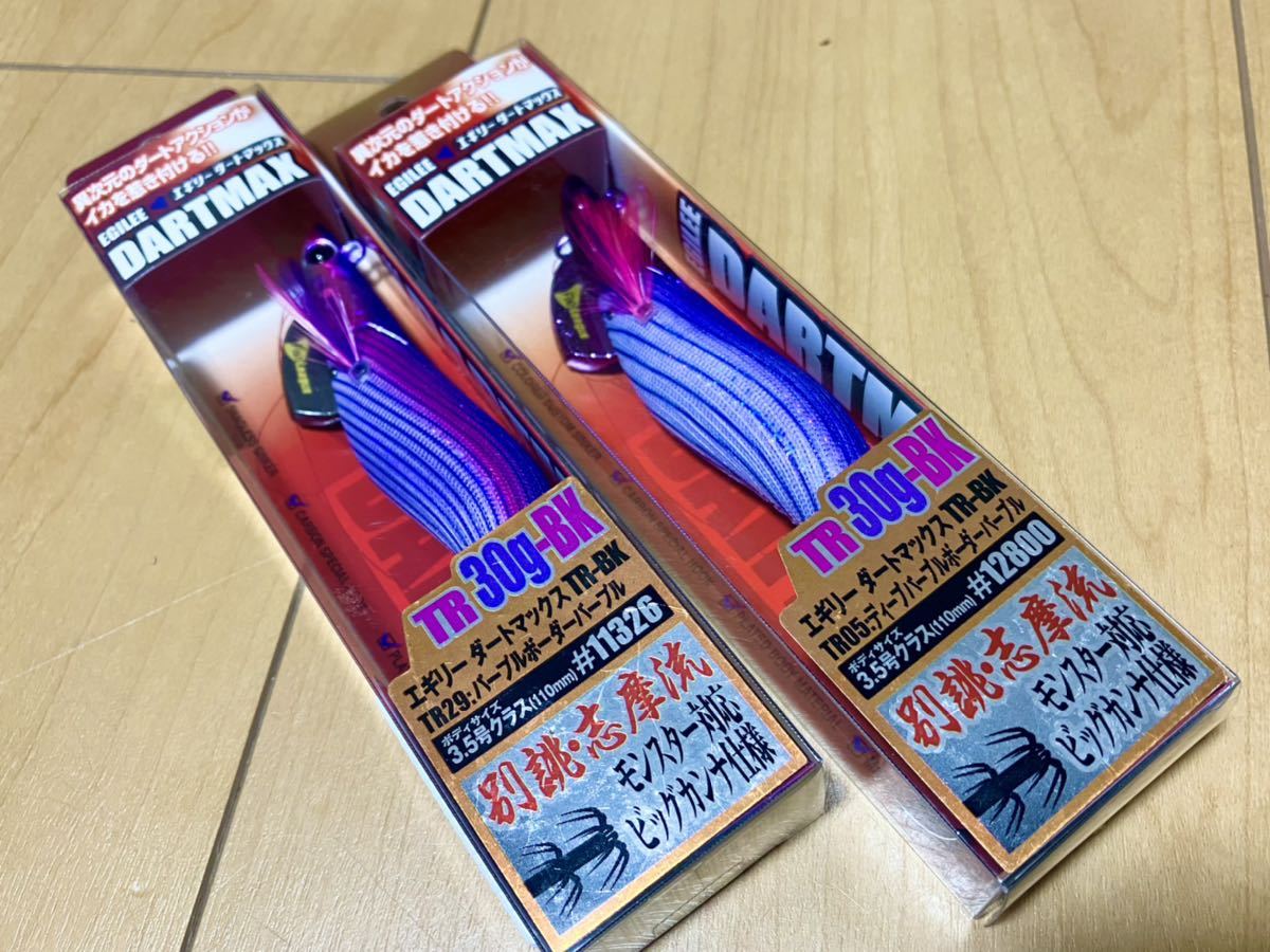 即決♪ フィッシュリーグ エギリーダートマックスTR30g-BK パープル 